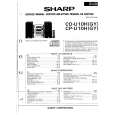 SHARP CDU10H Manual de Servicio