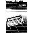 SHARP PC1262 Manual de Usuario