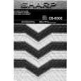SHARP CS6302 Manual de Usuario