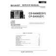 SHARP CDS400Z Manual de Servicio