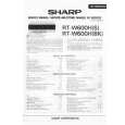 SHARP RTW600 Manual de Servicio