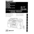 SHARP CDC5H Manual de Usuario
