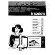 SHARP R6200W Manual de Usuario