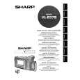 SHARP VL-E37S Manual de Usuario