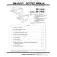 SHARP SF2118 Manual de Servicio