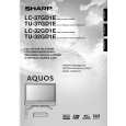 SHARP LC32GD1E Manual de Usuario