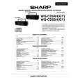SHARP WQCD55H Manual de Servicio