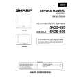 SHARP 54DC03S Manual de Servicio