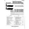 SHARP VCD815G/S Manual de Servicio