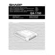 SHARP QA-1150 Manual de Usuario