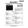 SHARP SGF10H Manual de Servicio