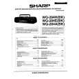 SHARP WQ284H Manual de Servicio