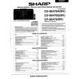 SHARP CDS6470HBK Manual de Servicio