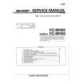 SHARP VCMH93 Manual de Servicio