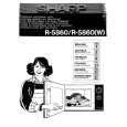 SHARP R5860 Manual de Usuario