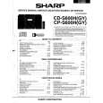 SHARP CDS600HGY Manual de Servicio