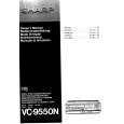 SHARP VC-9550N Manual de Usuario