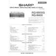 SHARP RG6800G Manual de Servicio