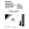SHARP DXSX1W Manual de Usuario