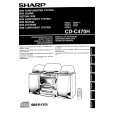 SHARP CDC470H Manual de Usuario