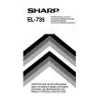 SHARP EL-735 Manual de Usuario