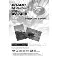 SHARP DV740H Manual de Usuario