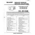 SHARP XVC2E Manual de Servicio
