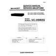 SHARP VCH940G Manual de Servicio