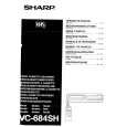 SHARP VC-684SH Manual de Usuario