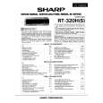 SHARP RT320H/S Manual de Servicio