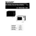 SHARP R7R50 Manual de Usuario