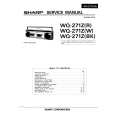 SHARP WQ271Z Manual de Servicio