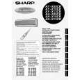 SHARP AHX13CR Manual de Usuario