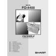 SHARP FO4400 Manual de Usuario