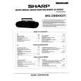 SHARP WQ290H Manual de Servicio