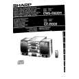 SHARP CPR600 Manual de Usuario