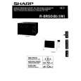 SHARP R8R50 Manual de Usuario