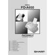 SHARP FOA650 Manual de Usuario
