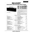 SHARP GF570H Manual de Servicio