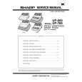 SHARP UP600 Manual de Servicio