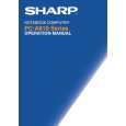 SHARP PCA810 Manual de Usuario