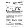 SHARP 14DCM Manual de Servicio