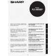 SHARP FZ40SEF Manual de Usuario