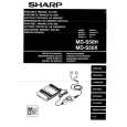 SHARP MDS50X Manual de Usuario