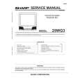 SHARP 25WG3 Manual de Servicio