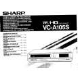 SHARP VC-A105S Manual de Usuario