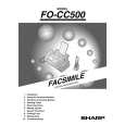 SHARP FOCC500 Manual de Usuario