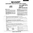 SHARP CDX9G Manual de Servicio