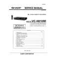 SHARP VCH81HM Manual de Servicio