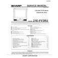 SHARP 21EFV3RU Manual de Servicio